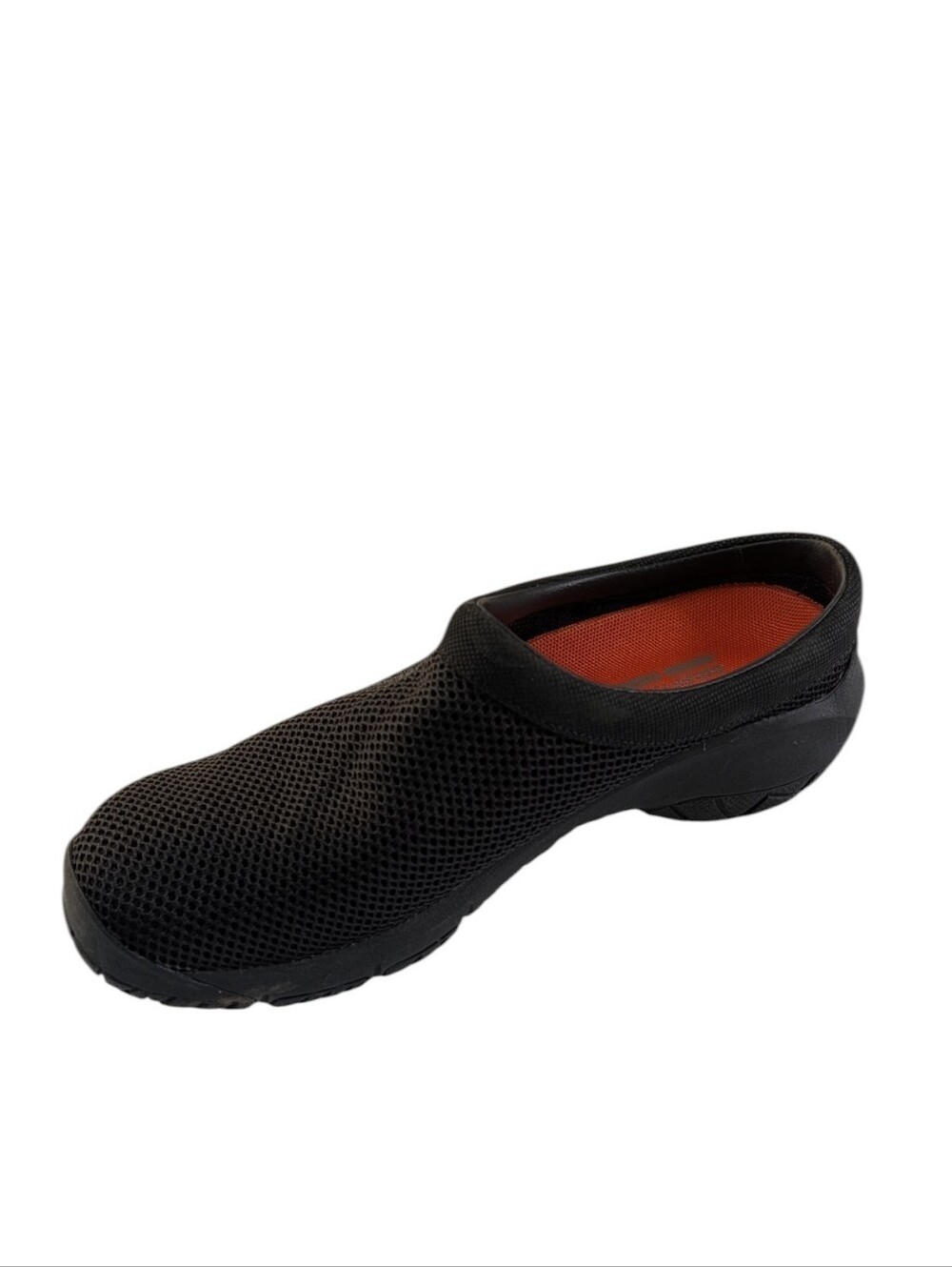 Merrill, Encore Breeze Black Mesh Slip-on Clogs / Mules. 9.5